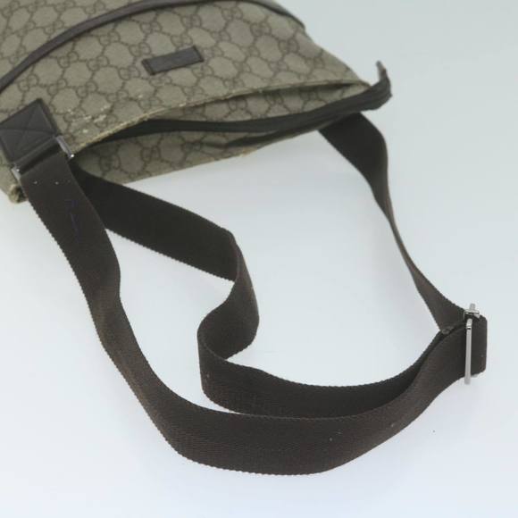 GUCCI GG Supreme Shoulder Bag PVC Beige 141626 Auth am5746 - Picture 8 of 16